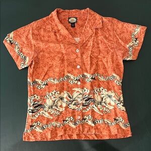 Tommy Bahama Coral Silk Shirt